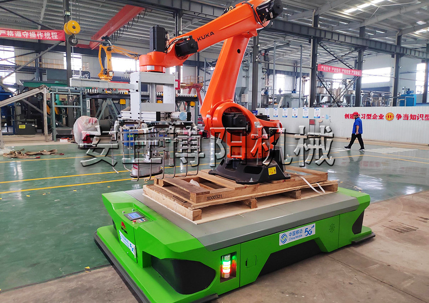 安丘博陽機(jī)械袋料全自動搬運(yùn)碼垛機(jī)特點(diǎn)是什么？