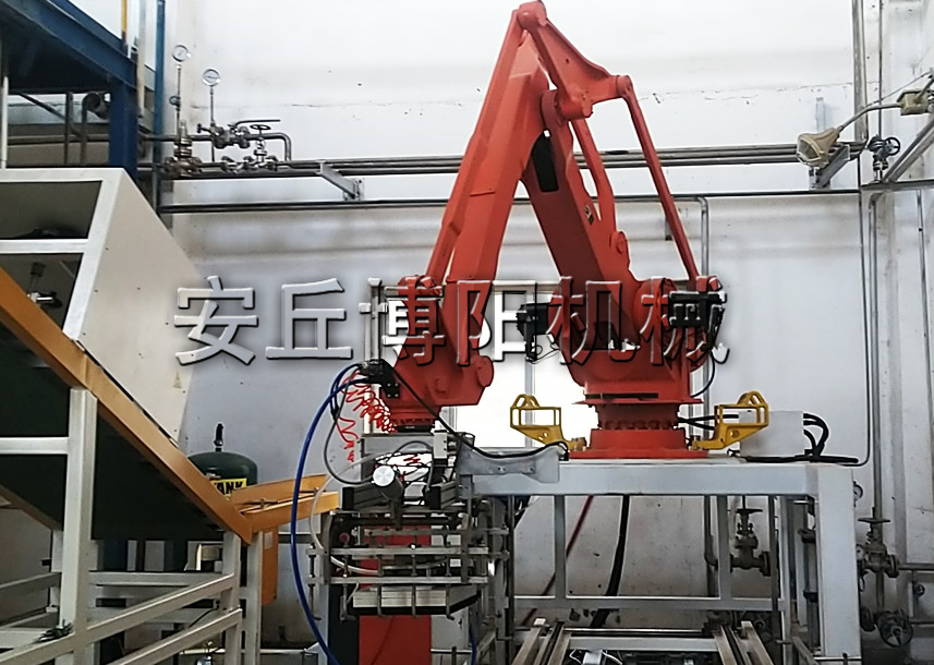 50kg尿素自動拆包機(jī)器人的作業(yè)進(jìn)程是什么？