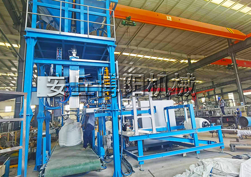 碳酸鈣粉全自動(dòng)噸袋包裝機(jī)的工作流程工作流程是什么？