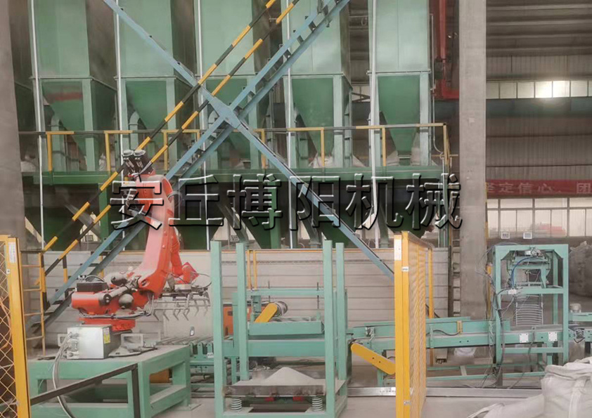 澆注料全自動包裝碼垛機的特點主要有哪些呢？