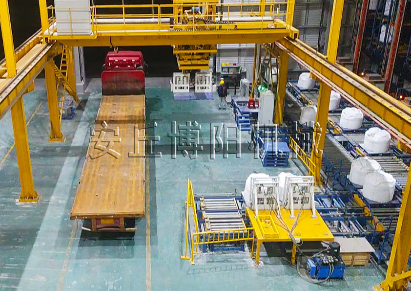 氯酸鈉全自動(dòng)噸袋裝車機(jī)主要機(jī)構(gòu)和工作流程是什么？