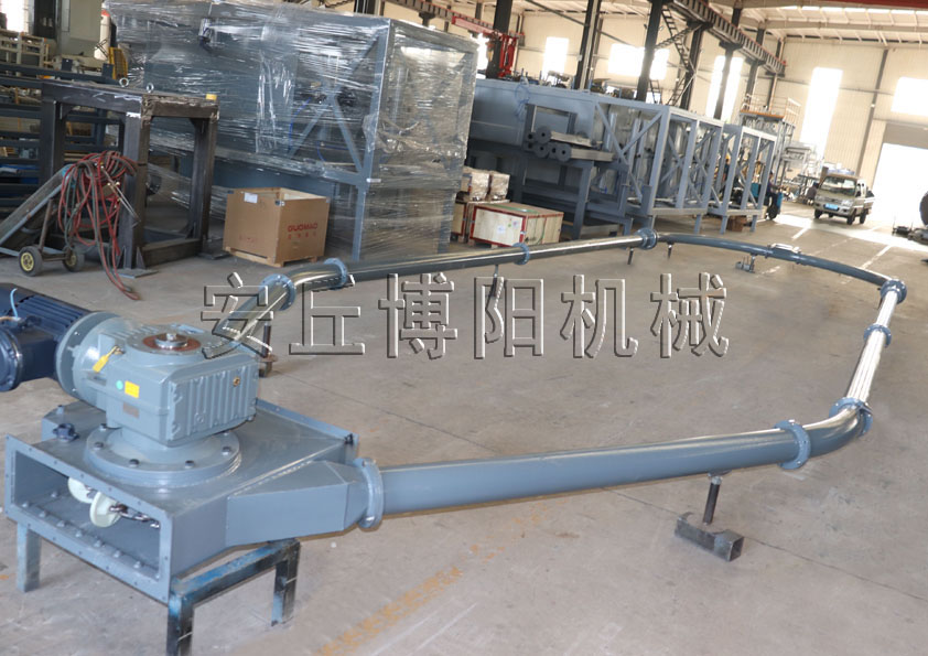 耐火材料管鏈?zhǔn)捷斔蜋C(jī)的工作流程是什么呢？