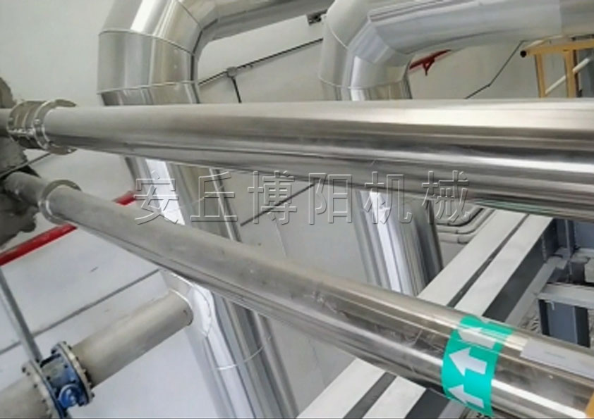 四聚乙醛管鏈輸送機的特點 管鏈式粉料輸送機應(yīng)用