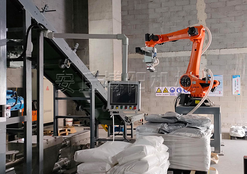 氧化鋅粉全自動拆包機械手的工作流程和特點是什么？