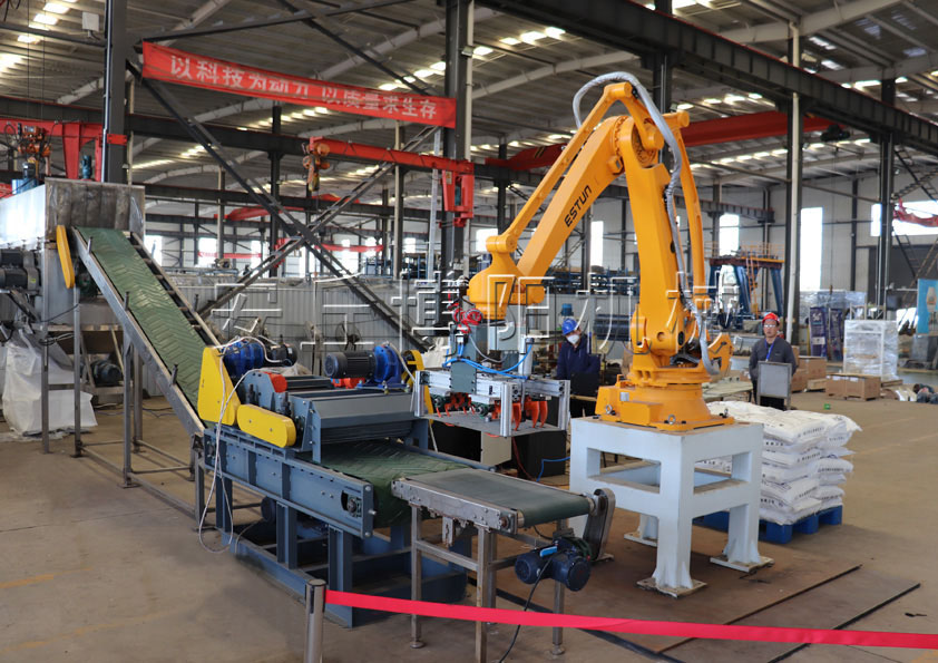 氧化鎂全自動拆包機械手的主要組成和工作流程是什么？