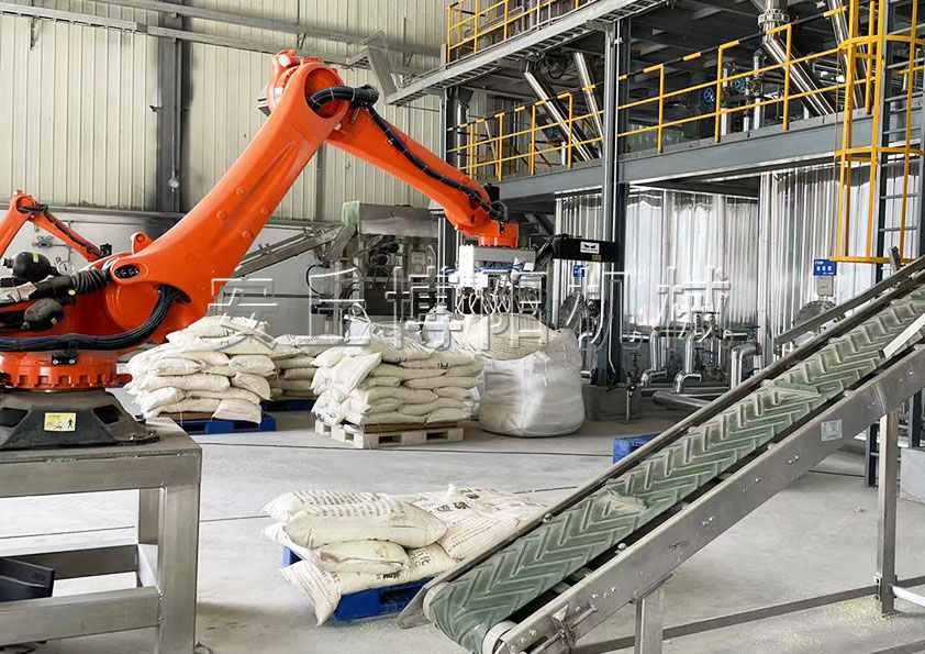 硫銨全自動拆包機(jī)械手的工作流程和未來發(fā)展前景是什么？