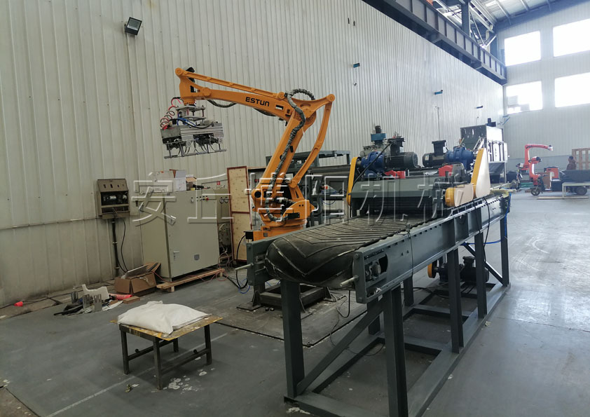 氧化鋁自動(dòng)拆袋機(jī)械手 山東粉料自動(dòng)拆包機(jī)器人優(yōu)勢