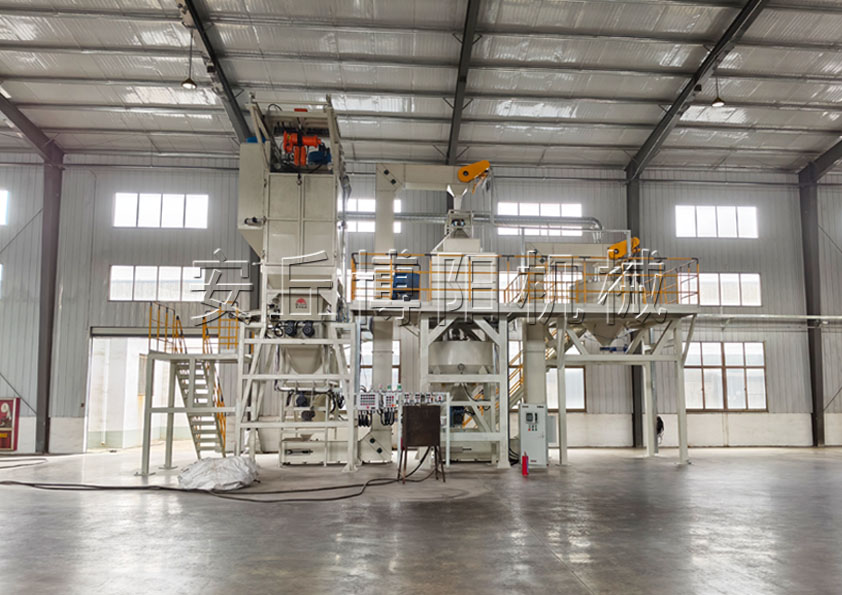 錳粉噸袋拆袋機(jī)無(wú)揚(yáng)塵 山東粉料噸包拆包卸料機(jī)客戶(hù)現(xiàn)場(chǎng)